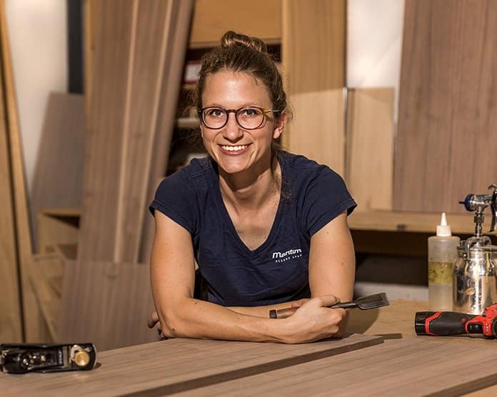 ZOE A BRIGHT LIGHT AMONGST THE TEAM AT MARITIMO
