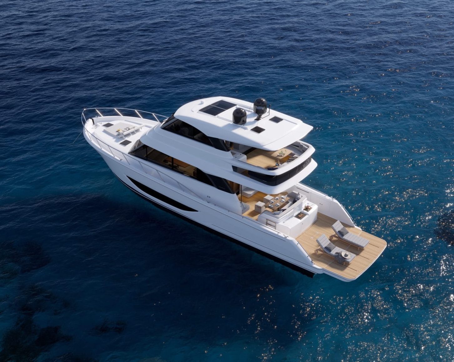 GLOBAL REVEAL | MARITIMO M60 FLYBRIDGE MOTOR YACHT