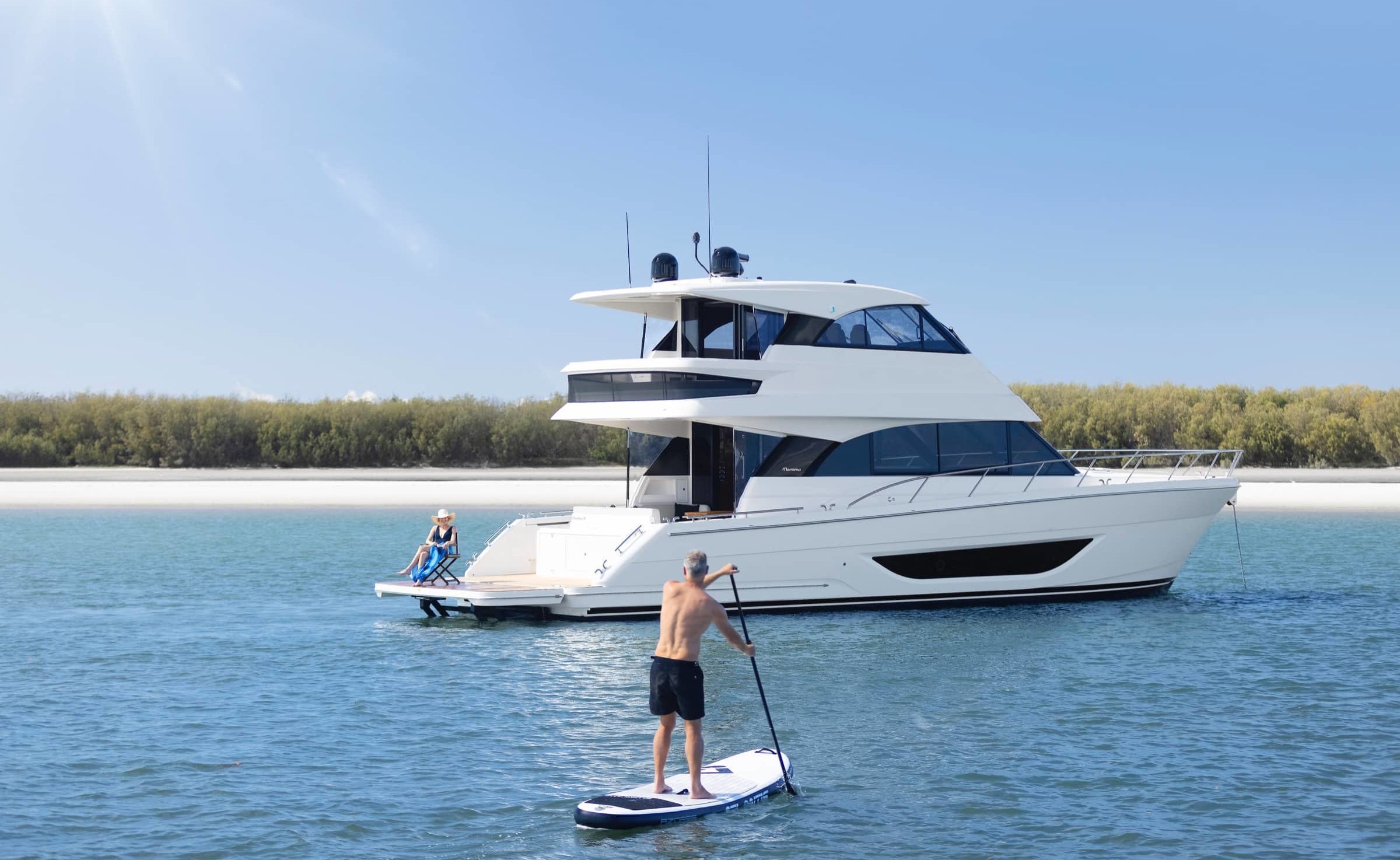 Maritimo M55 lifestyle