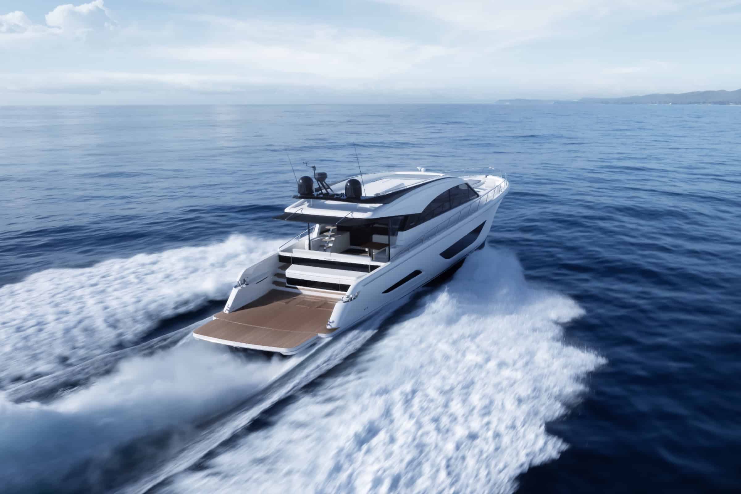 Maritimo S75 running