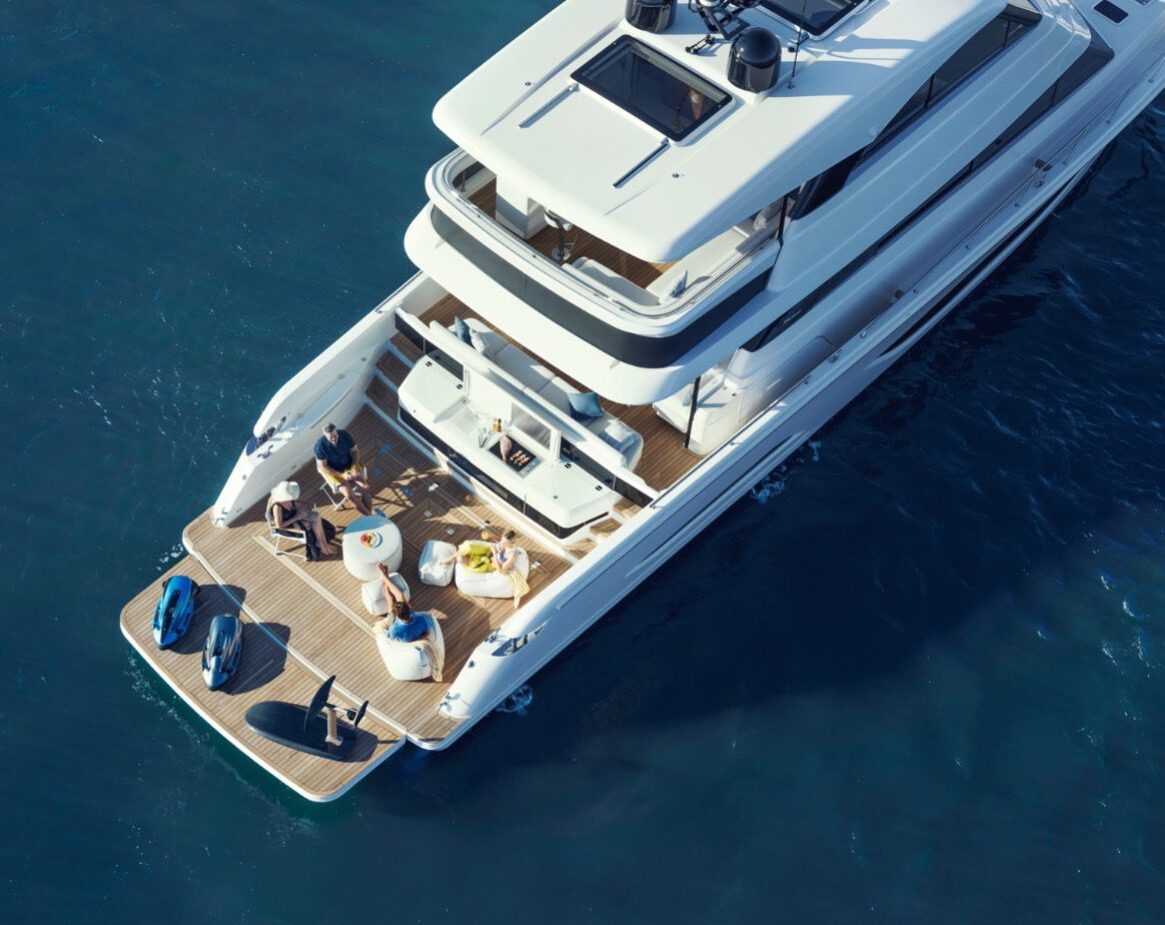 Your Playground at Sea: The Expansive Deck Spaces of the Maritimo M75