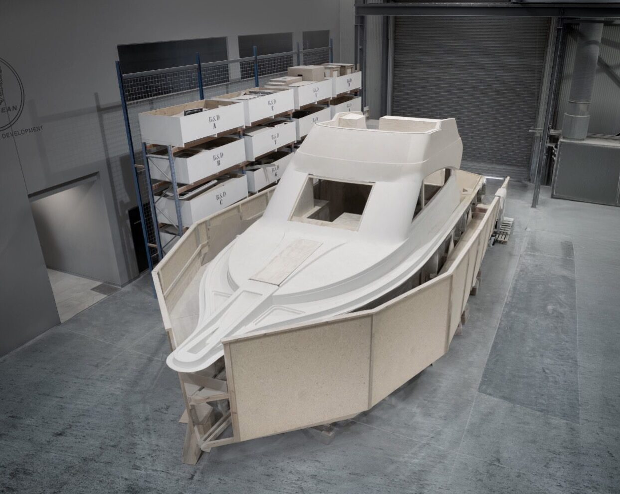 Caribbean C40 Flybridge Production Update