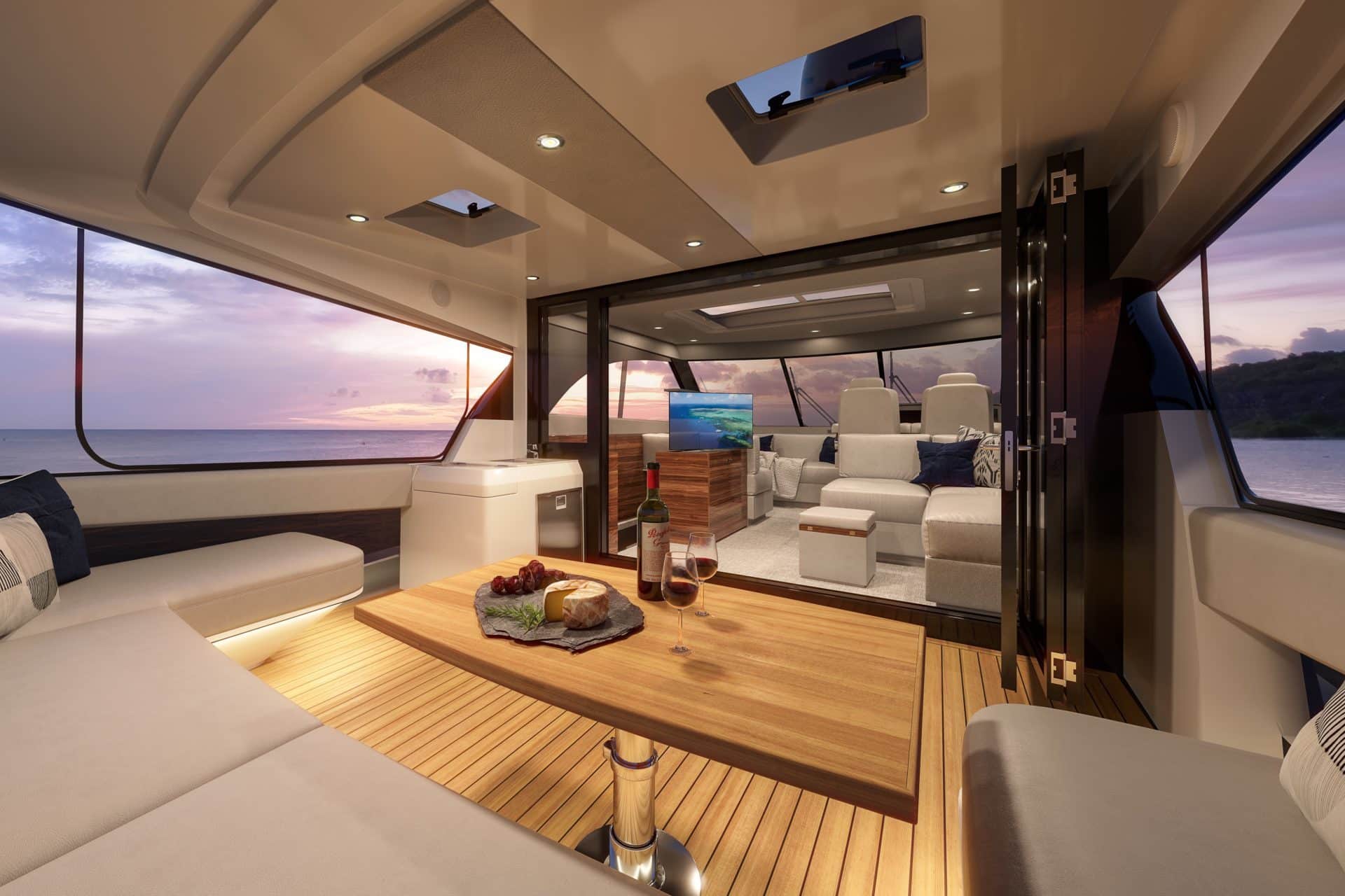 Maritimo M60 - SPACIOUS SKY LOUNGE